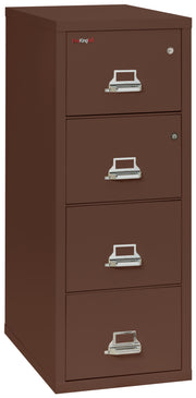 4 Drawer Legal Safe-in-a-File cabinet (Brown)