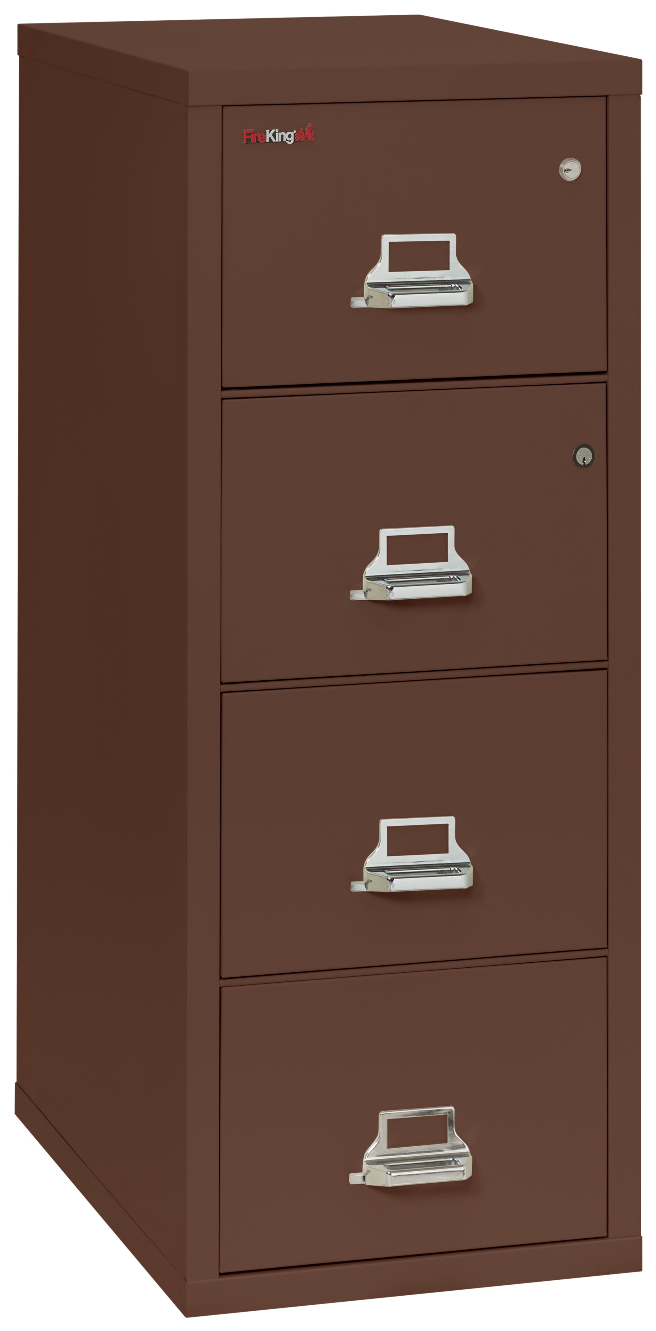 4 Drawer Legal Safe-in-a-File cabinet (Brown)