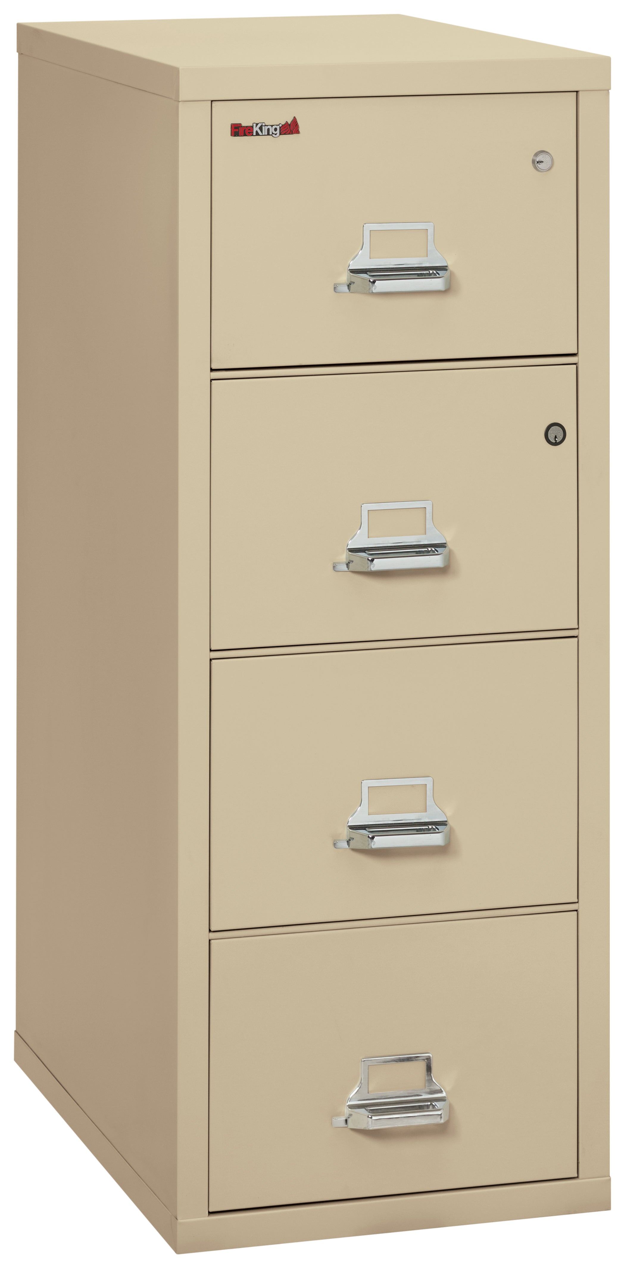 4 Drawer Legal Safe-in-a-File cabinet (Parchment)