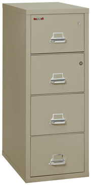 4 Drawer Legal Safe-in-a-File cabinet (Pewter)