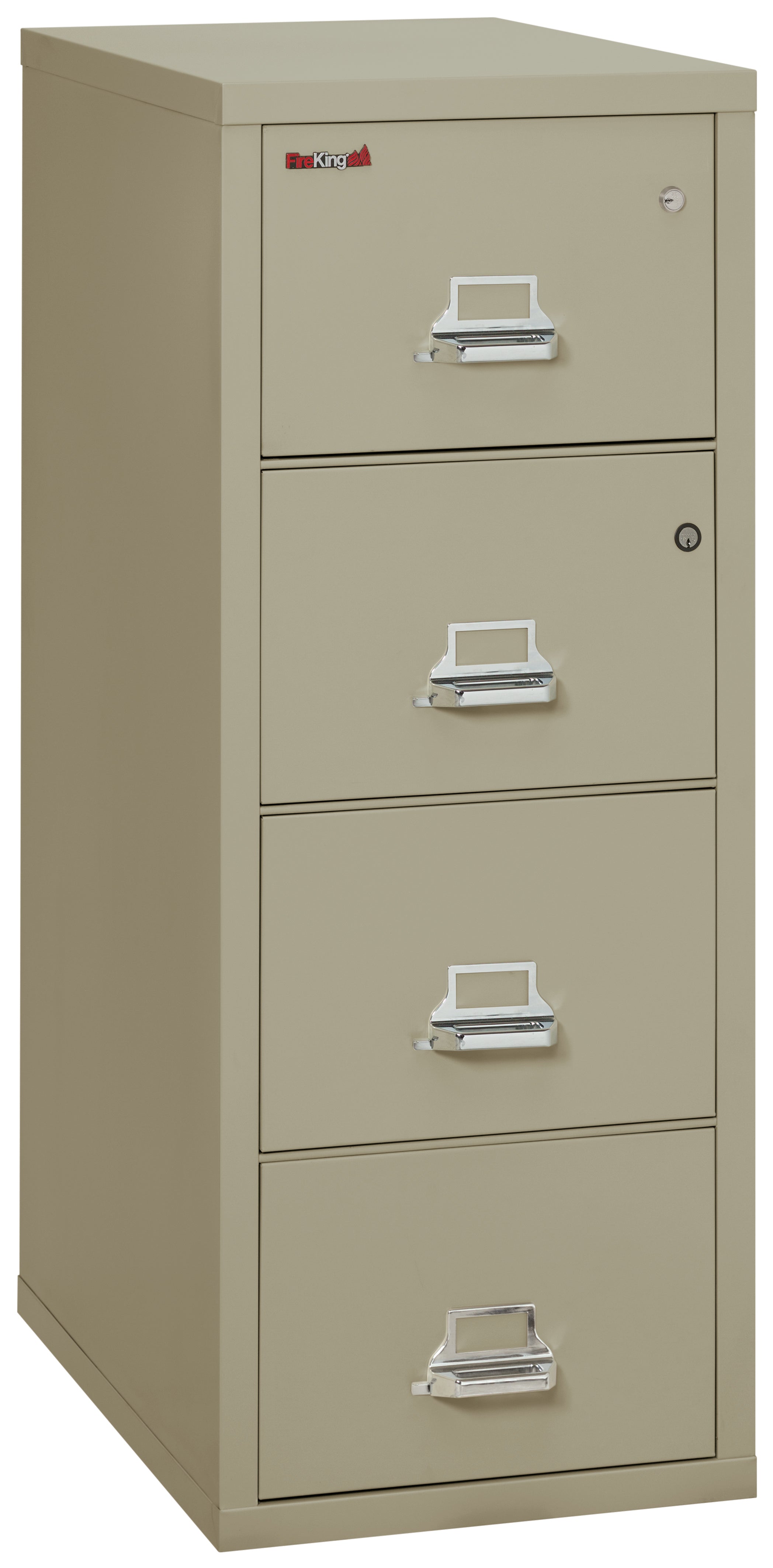 4 Drawer Legal Safe-in-a-File cabinet (Pewter)