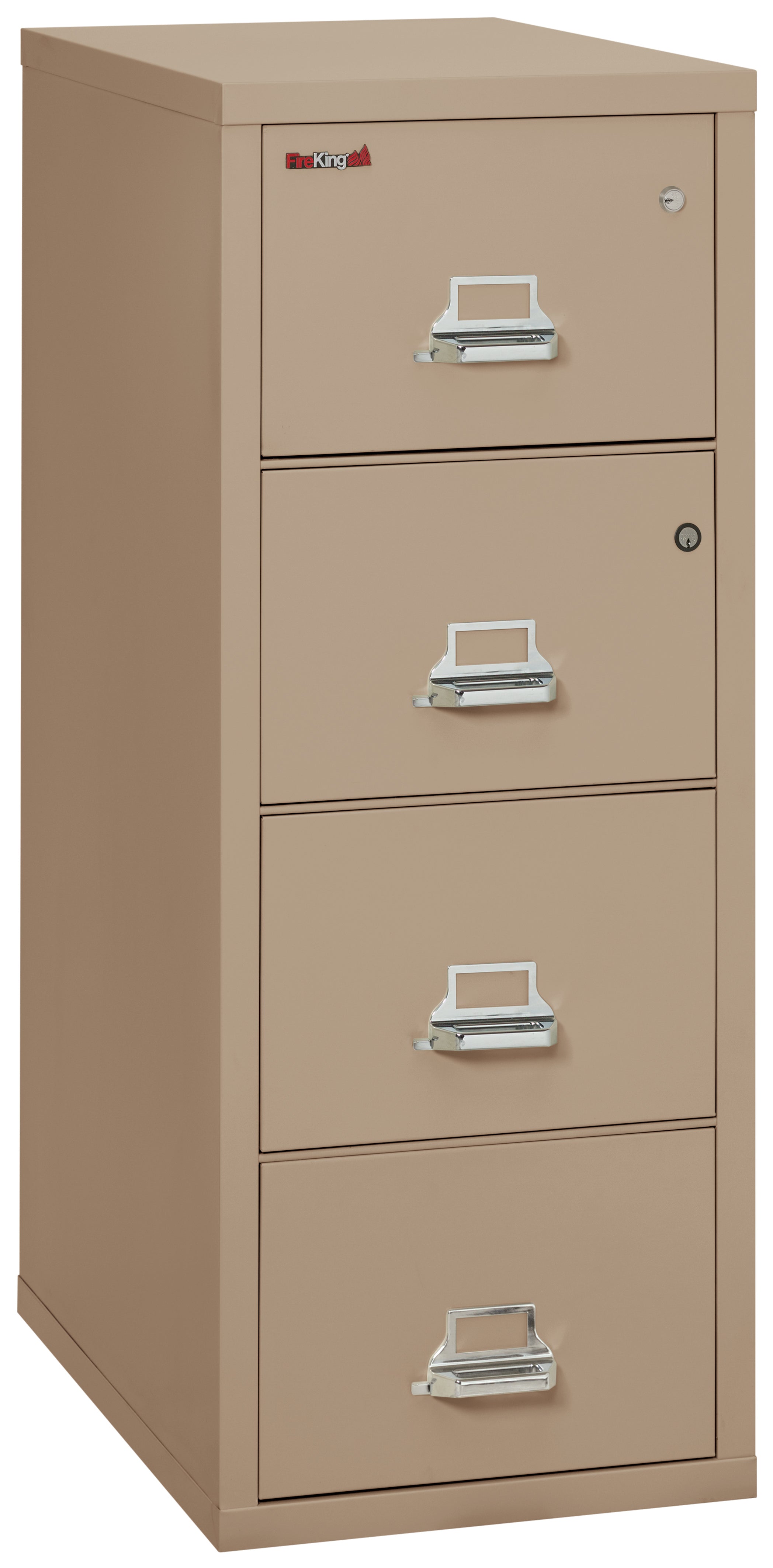 4 Drawer Legal Safe-in-a-File cabinet (Taupe)