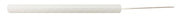 Teasing Needle Straight Tip, Plastic Handle. Pack 12.