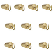 Hooked Brass Weight, 50 Grams, Pack of 10