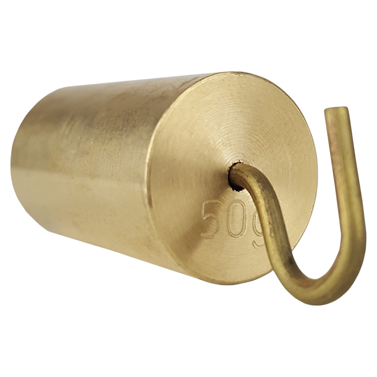 Hooked Brass Weight, 50 Grams, Pack of 10