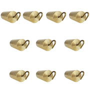 Hooked Brass Weight, 100 Grams, Pack of 10