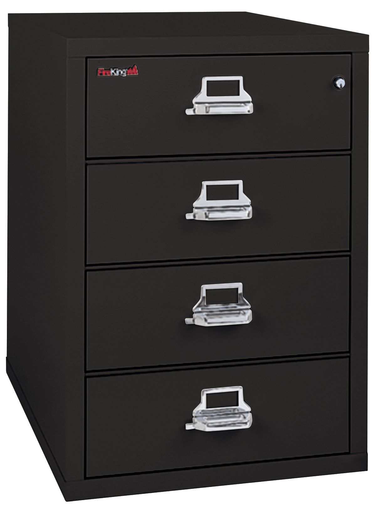 4 drawer card check and note file (Black)