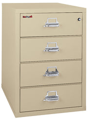 4 drawer card check and note file (Parchment)