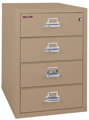 4 drawer card check and note file (Tan)