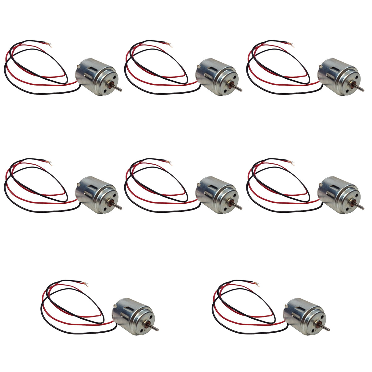 Motor, DC, 1.5 to 3V, Pack of 10