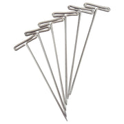 Dissecting Pins, Nickel-Plated Steel, T-Shaped, 1.5", 1/2 lb. Box, Case of 10