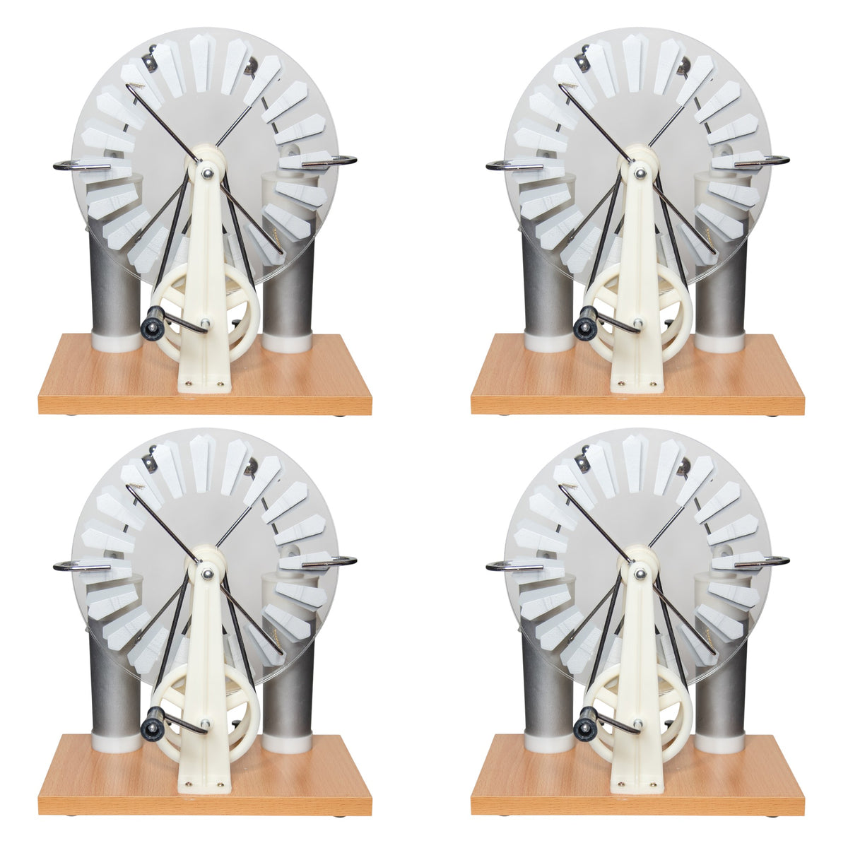 Wimshurst Machine, Case of 4