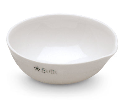 Evaporating Dish 35ml capacity. Porcelain.