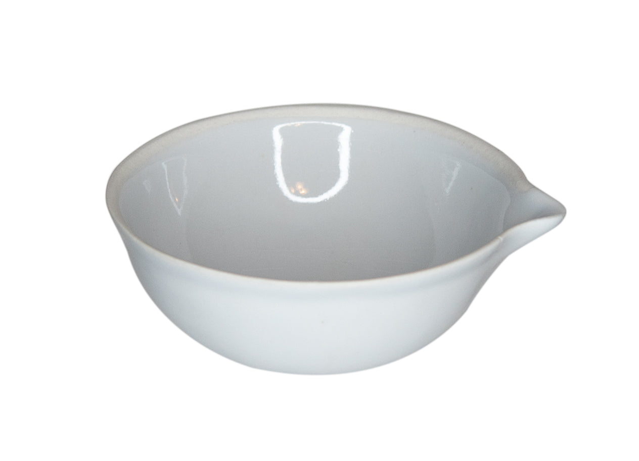 Evaporating Dish 50ml capacity. Porcelain.