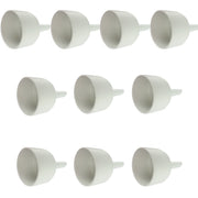 Funnel Buchner, Porcelain, 100mm OD x 30mm Tube Diameter, Pack of 10
