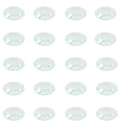 Lens, Double-Convex, Glass, 38 mm Diameter, 10 cm Focal Length, Pack of 20