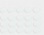Lens, Double-Convex, Glass, 38 mm Diameter, 30 cm Focal Length, Pack of 20