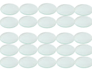 Lens, Double-Convex, Glass, 50 mm Diameter, 5 cm Focal Length, Pack of 20