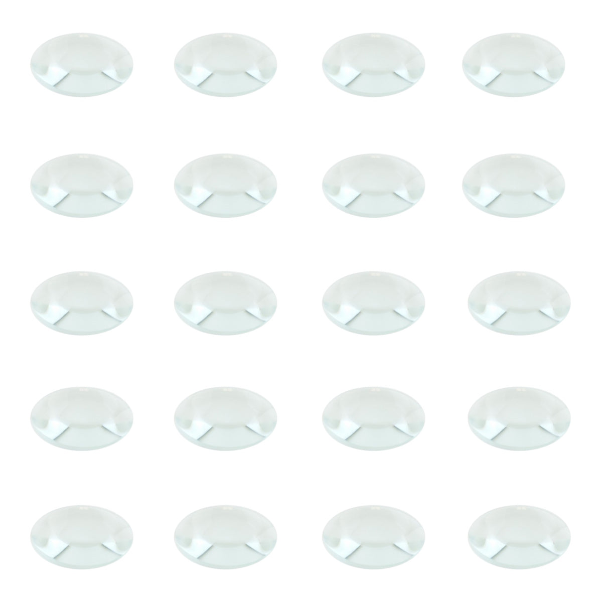 Lens, Double-Concave, Glass, 50 mm Diameter, 5 cm Focal Length, Pack of 20