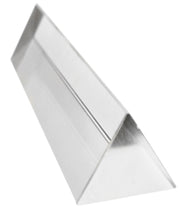 Prism, Glass, Equilateral, 100 mm Length, 25 mm Face, Pack of 10
