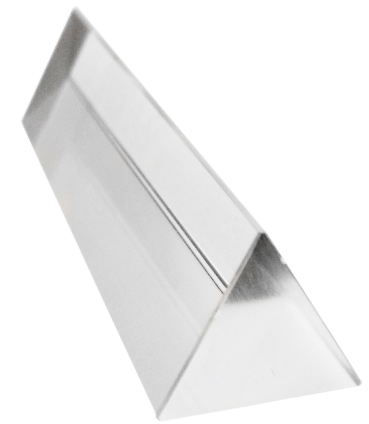 Prism, Glass, Equilateral, 100 mm Length, 25 mm Face, Case of 100