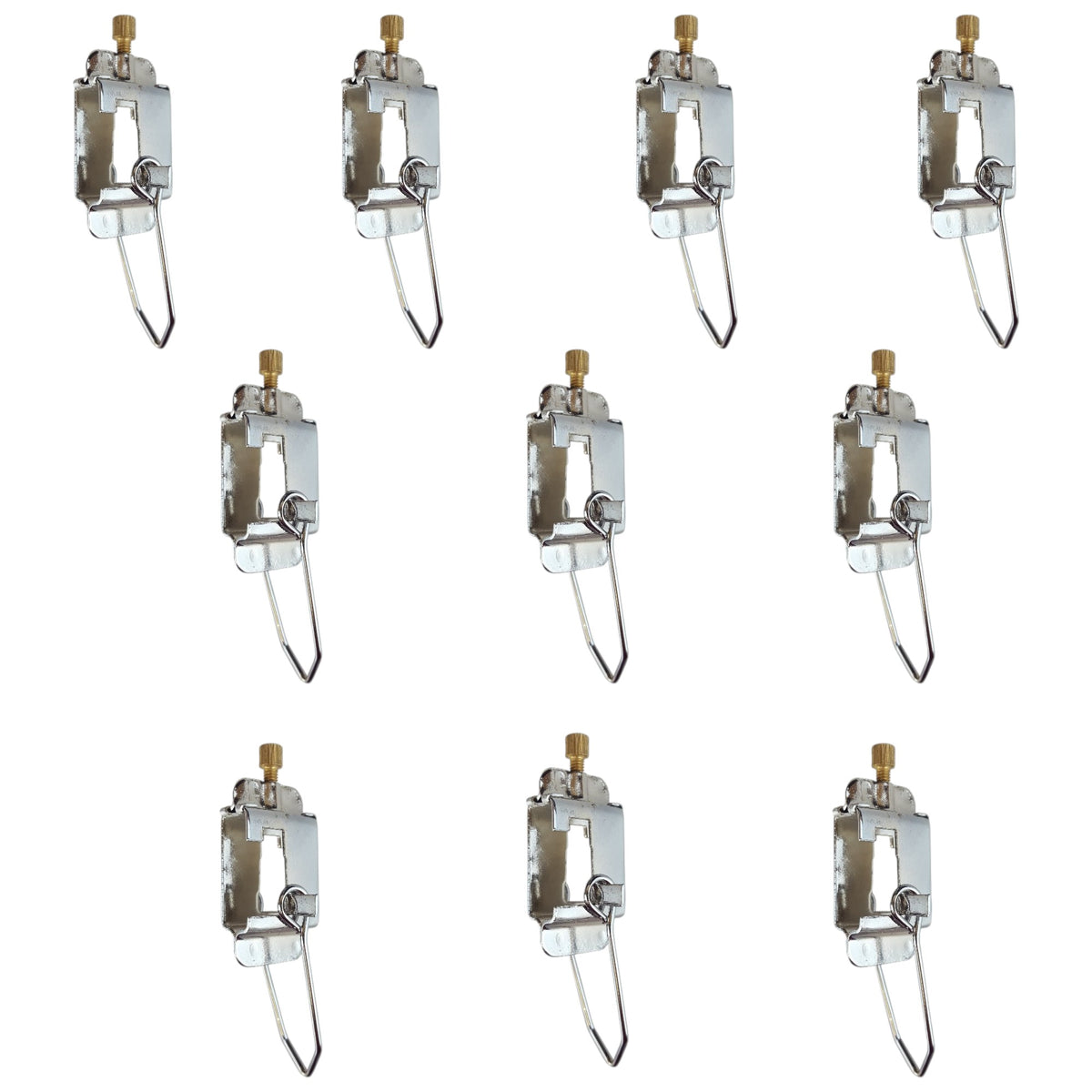 Clamp, Knife Edge, Spring Steel, Pack of 10
