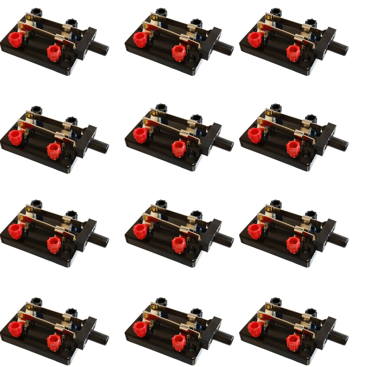 Knife Switch, Circuit, DP-ST, Pack of 12