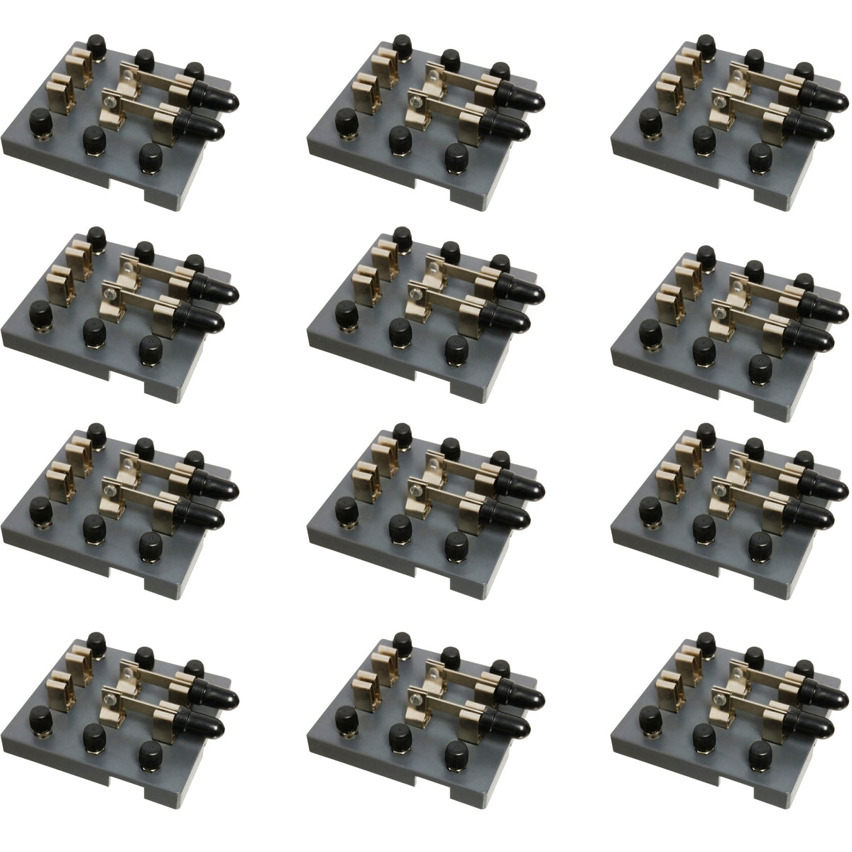 Knife Switch, Circuit, DP-DT, Pack of 12