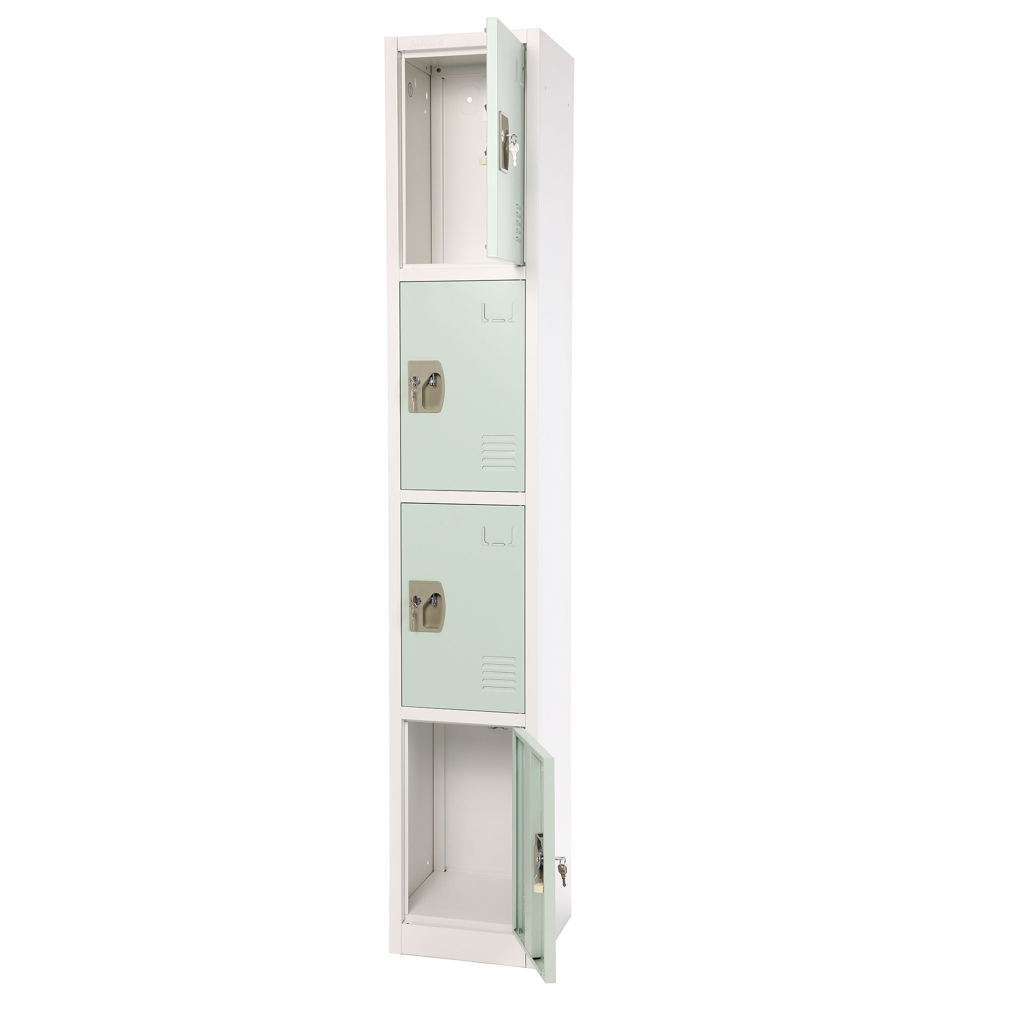 Large 4 Door Locker – Misty Green 2-Pack