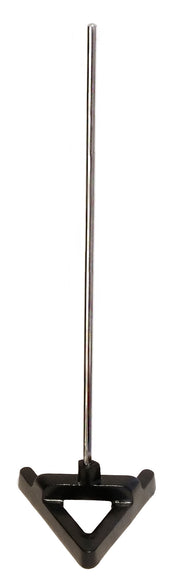 Stand Support A-Base Cast Iron, Legs 7-3/4", Rod 7/16" x 23".