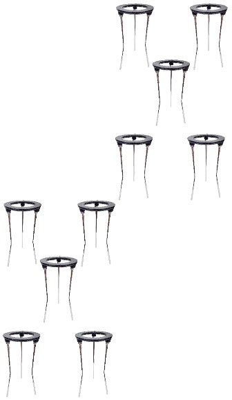 Tripod, Burner, 3" OD x 6" Legs Length, Pack of 10