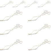 Crucible Tongs, Stainless Steel, 10", Pack of 10