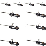 Clamp, Extension, Nickel-Plated Steel, 9.5", Pack of 10