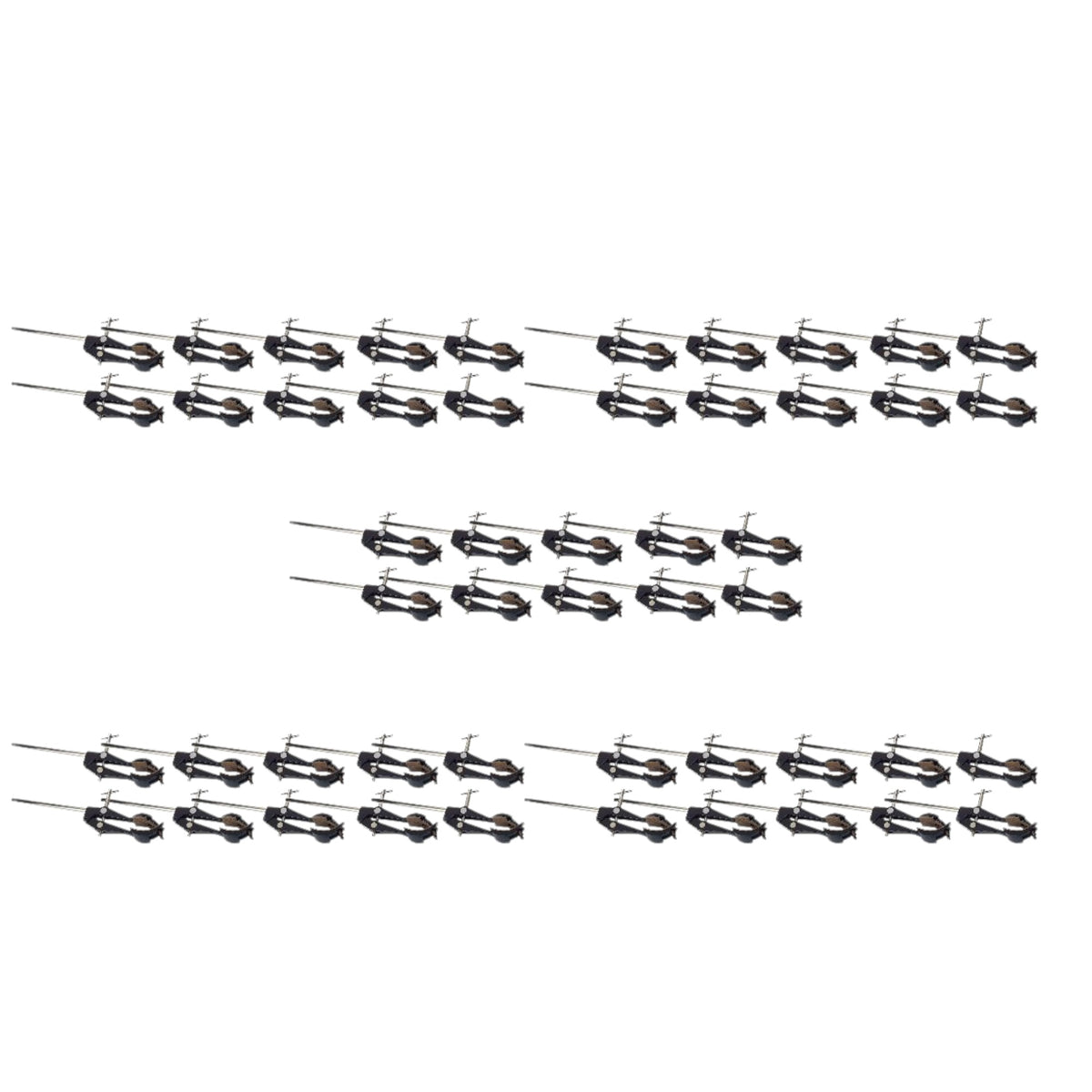 Clamp, Extension, Nickel-Plated Steel, 9.5", Case of 50