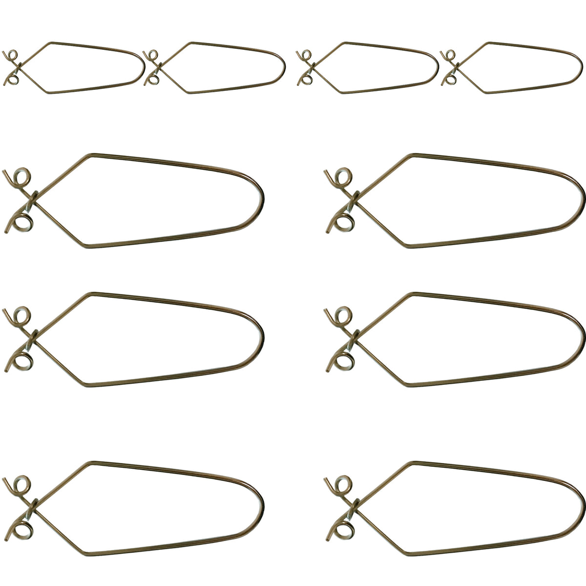 Clamp, Microscope Slide, Spring Steel, Pack of 10