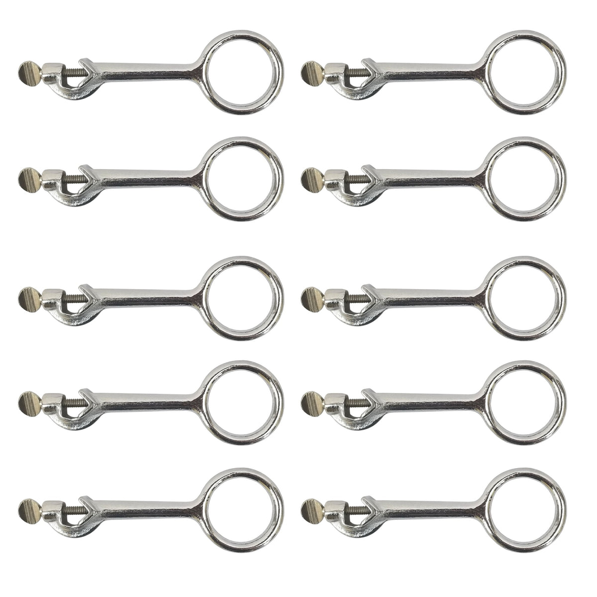 Clamp, Support Ring, 2" Diameter, Plated Steel, Pack of 10