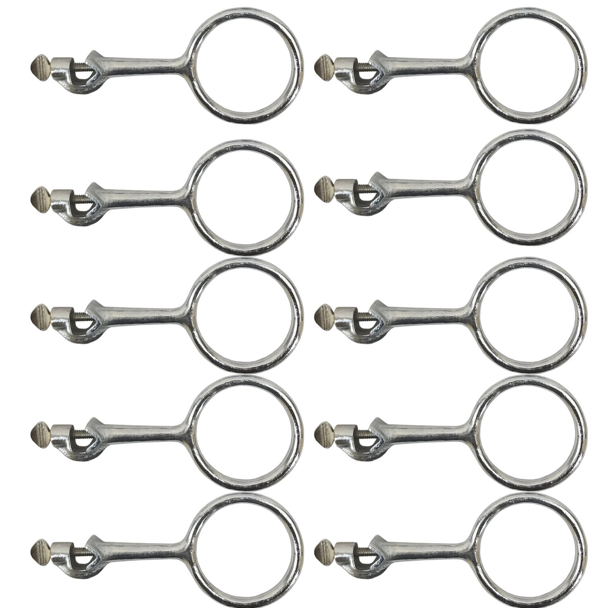 Clamp, Support Ring, 3" Diameter, Plated Steel, Pack of 10