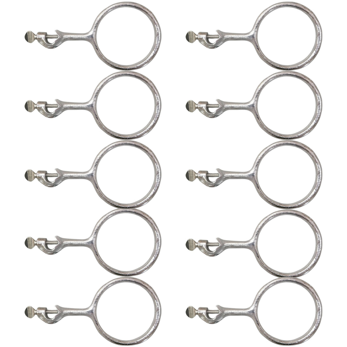 Clamp, Support Ring, 4" Diameter, Plated Steel, Pack of 10