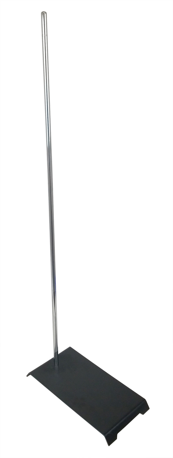 Support Stand with a 6" by 9" Stamped Steel Base and an 24" by 1/2" Rod, Case of 100