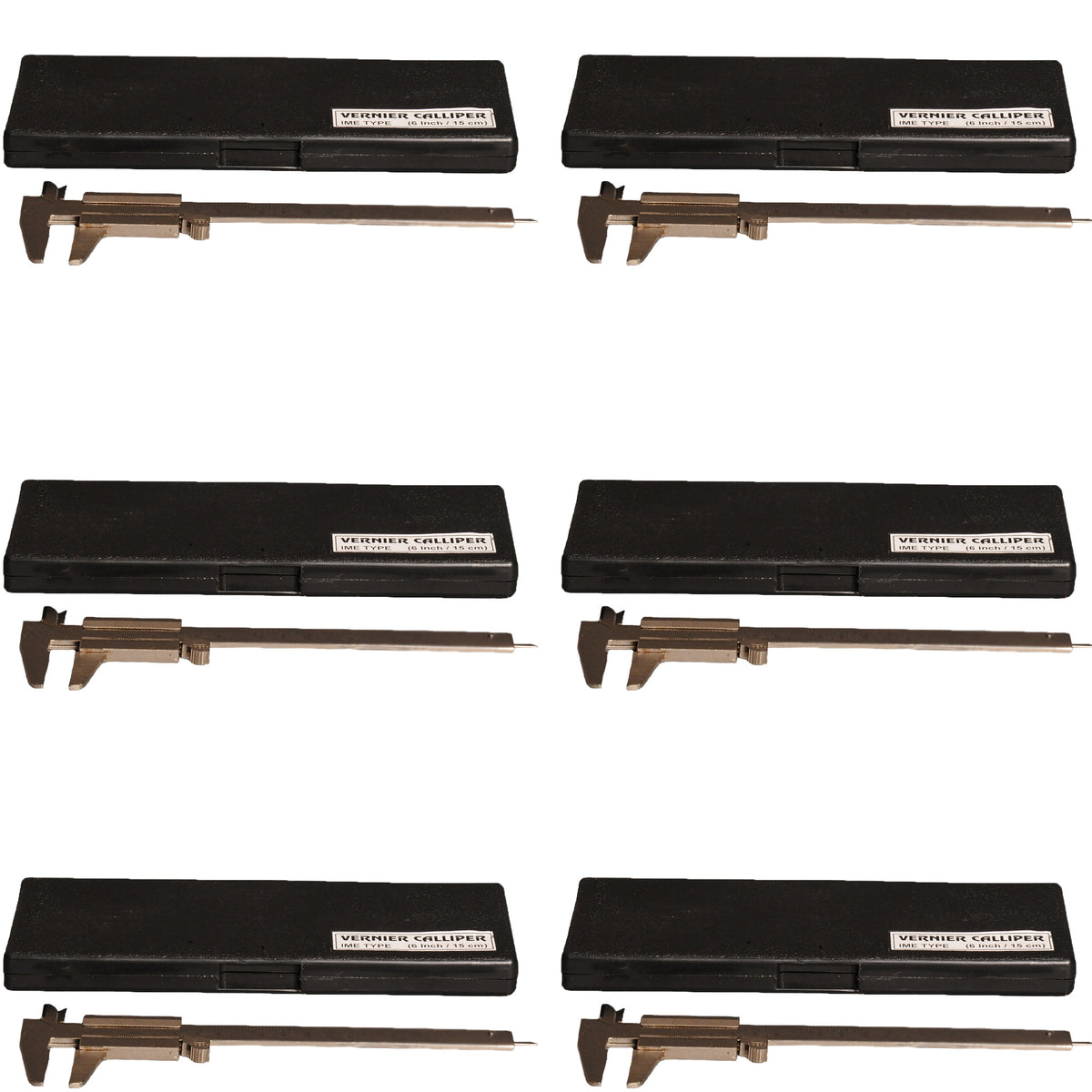 Vernier Caliper, Pack of 6