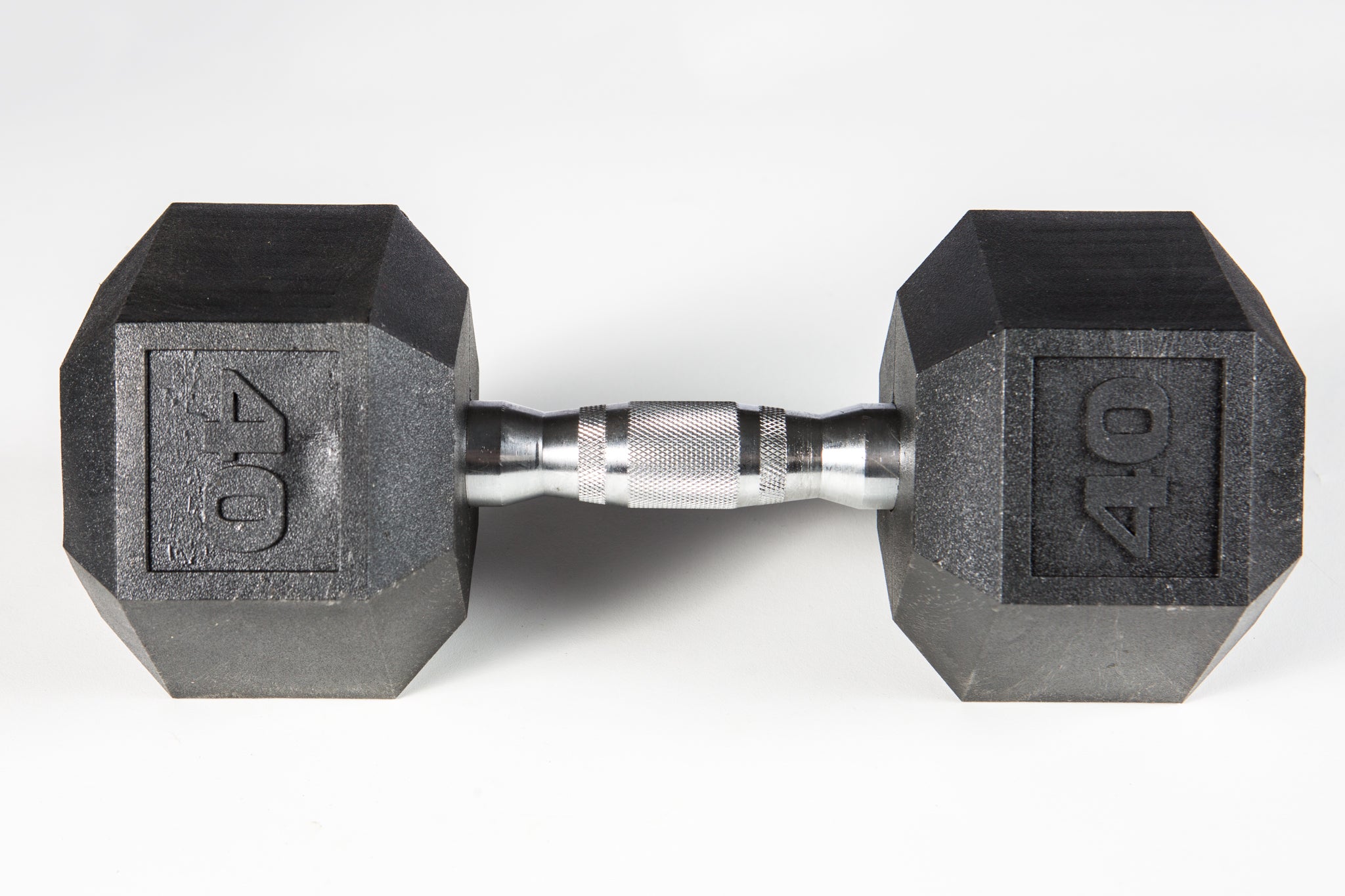 40 LB YORK Premium PVC Hex Dumbbells