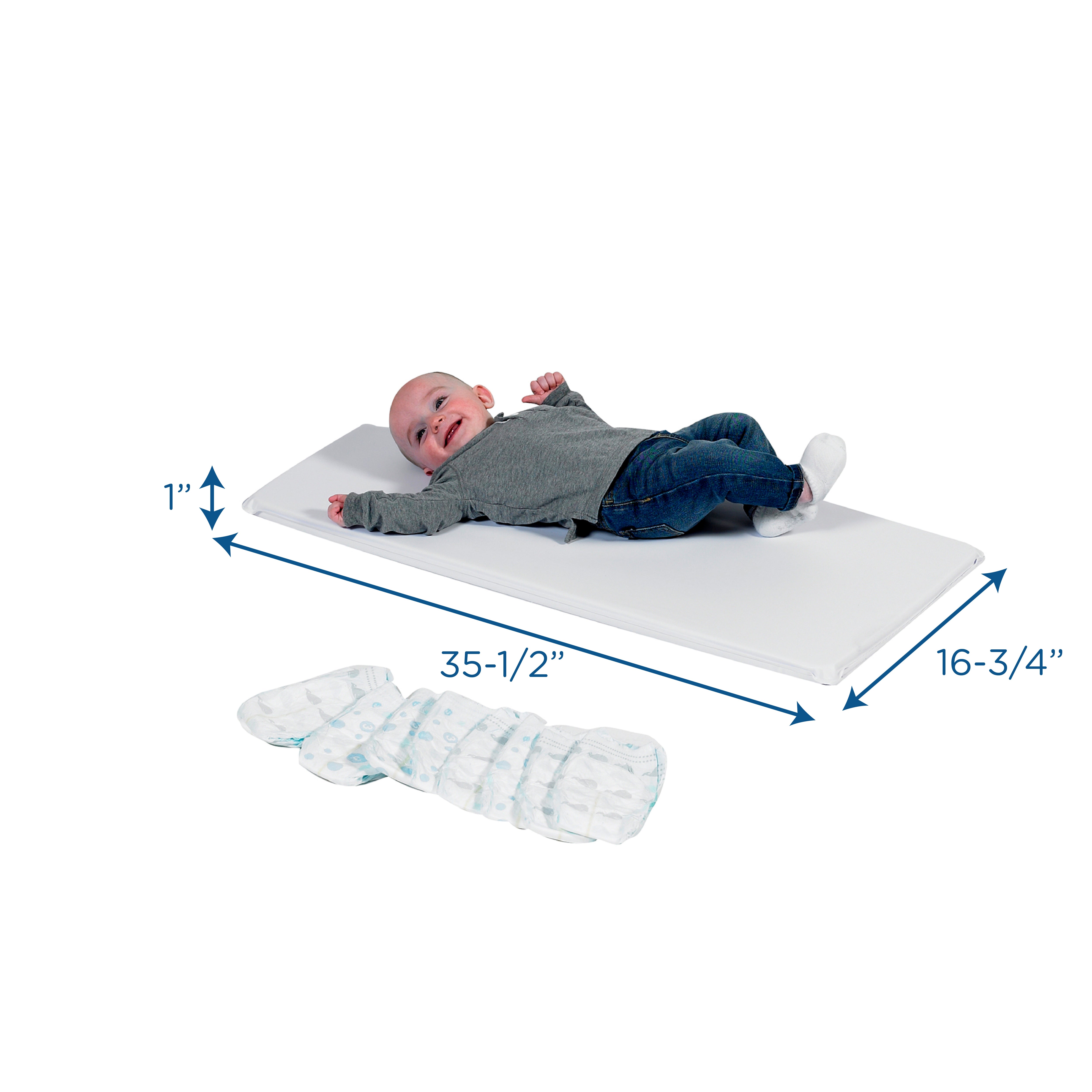 White Changing Pad - Single