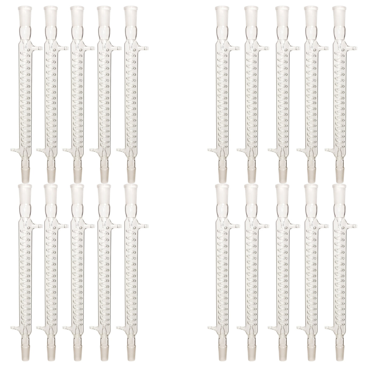Condenser, Graham, 24/40 Ground Glass Joints, 300mm Spiral, Case of 20