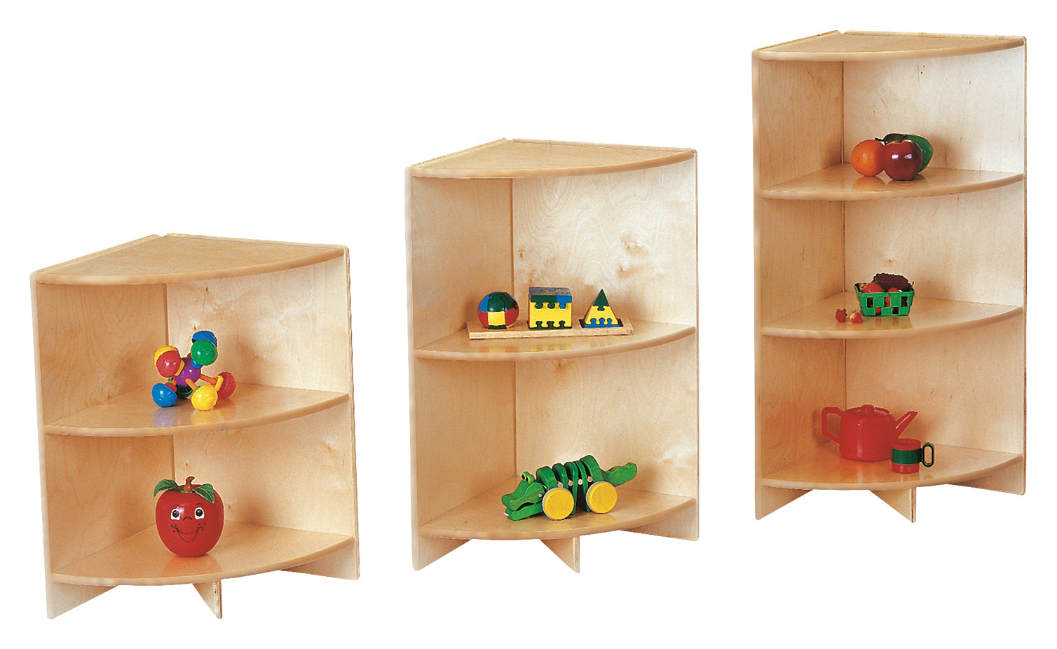 Jonti-Craft® Toddler Outside Corner Storage