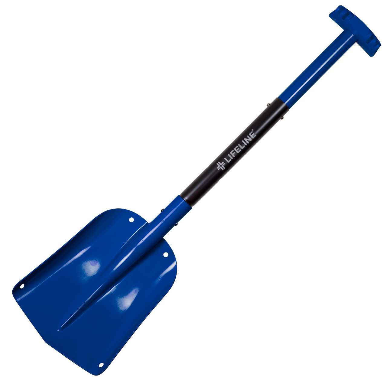 Aluminum Utility Shovel - Blue/Black