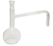 Distilling Flask 500ml with arm and 24/40 ground glass joints