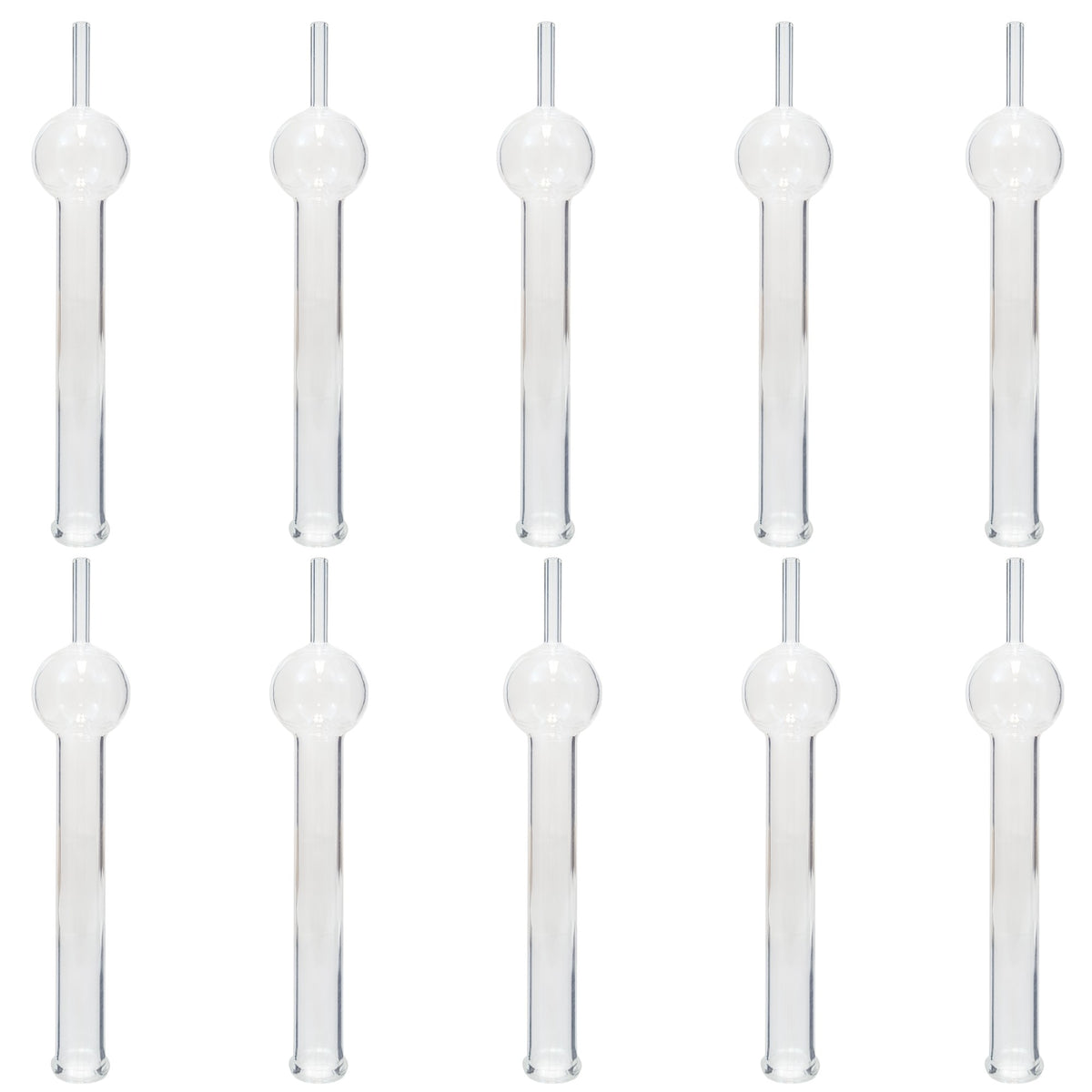 Drying Tube, Straight, Borosilicate Glass, 150mm, Pack of 10