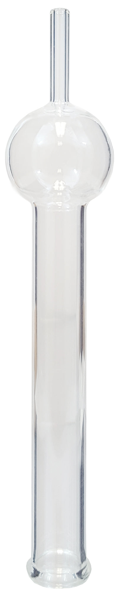 Drying Tube Straight with one bulb 150mm length Borosilicate Glass.