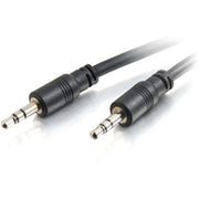 C2G 75ft 3.5mm Stereo Audio Cable with Low Profile Connectors M/M - in-Wall CMG-Rated - 75 Ft Audio Cable - 40110