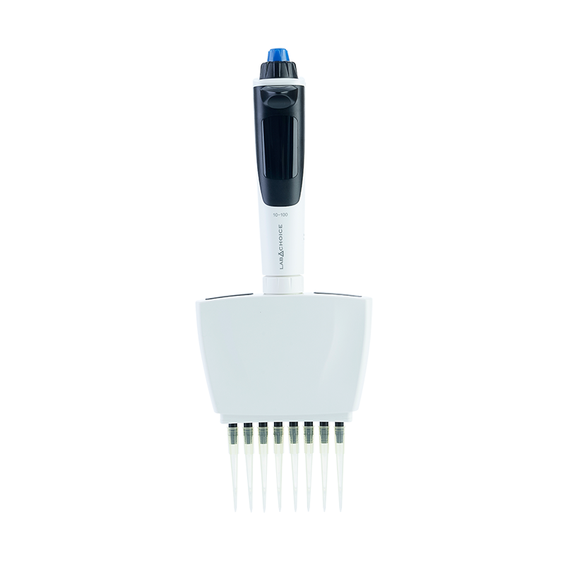 Electronic Pipette, Eight Channel, 10-100 ul - 1 pc per Case